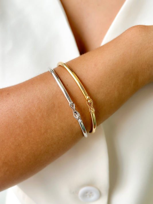 Gold Handcuff Bracelet